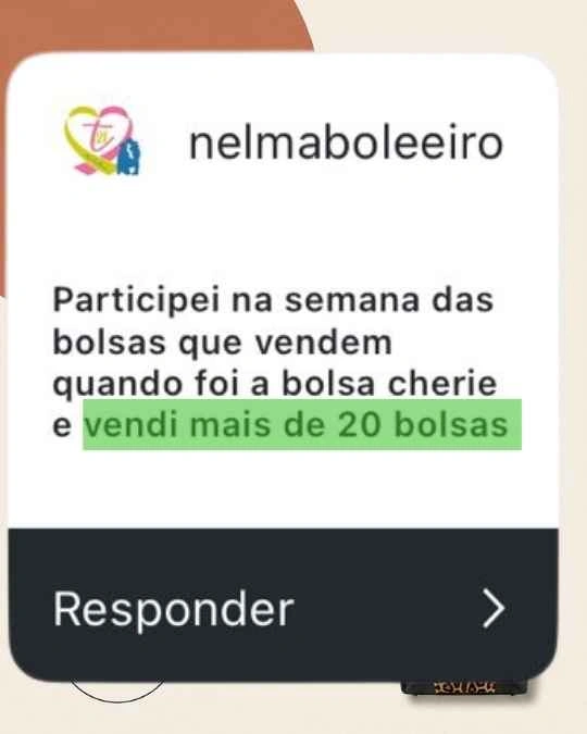 Depoimento 2 de aluna do Workshop Bolsa Alma